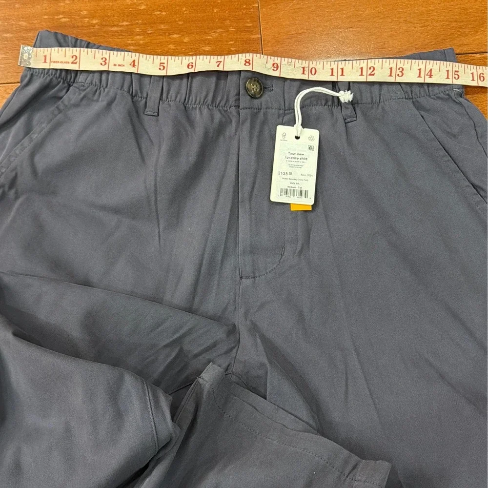 NWT Marine Layer Breeze Saturday Chino Mens Blue India Ink Tall Medium